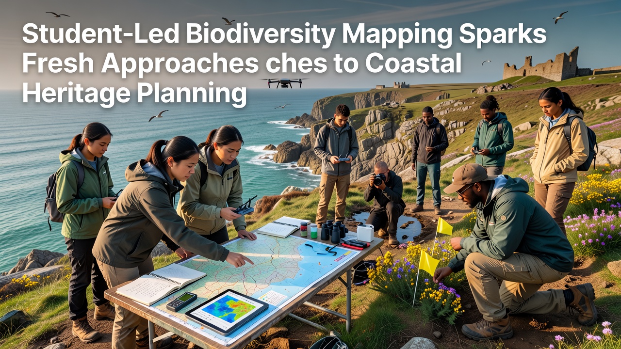 Student-Led Biodiversity Mapping Sparks Fresh Approaches to Coastal Heritage Planning